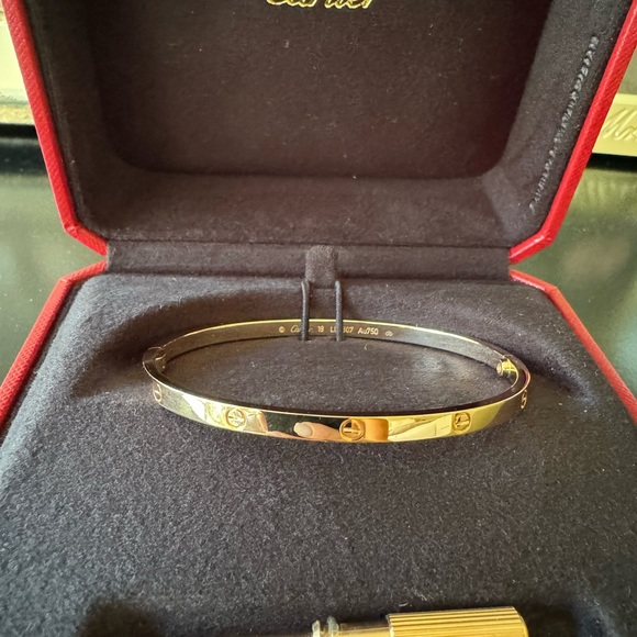 Cartier Jewelry - Cartier Love Bracelet Rose Gold Thin